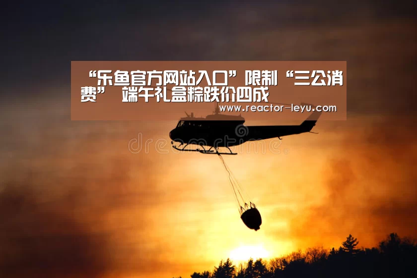 “乐鱼官方网站入口”限制“三公消费” 端午礼盒粽跌价四成(图1) 乐鱼平台最新版本
